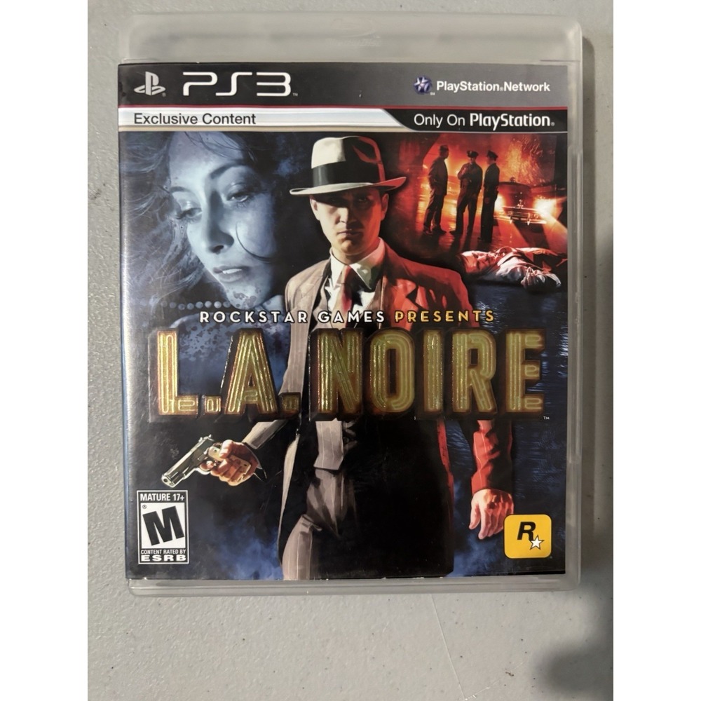 L.A. Noire: The Complete Edition (Sony PlayStation 3, PS3) - Complete & Tested